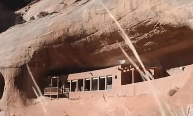 美国夫妻花20年时间,在悬崖凿出奢华豪宅,这才是真正世外桃源