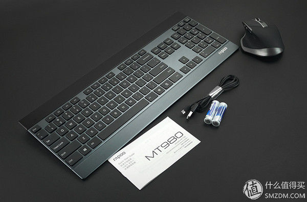 跨平台兼容 雷柏MT980多模無線鍵鼠套裝體驗 科技 第2張