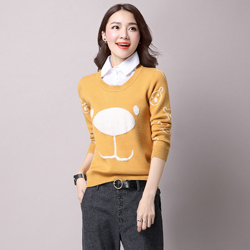 头次见,比卫衣还洋气的针织衫搭小脚裤,老婆穿了,美嫩的不得了