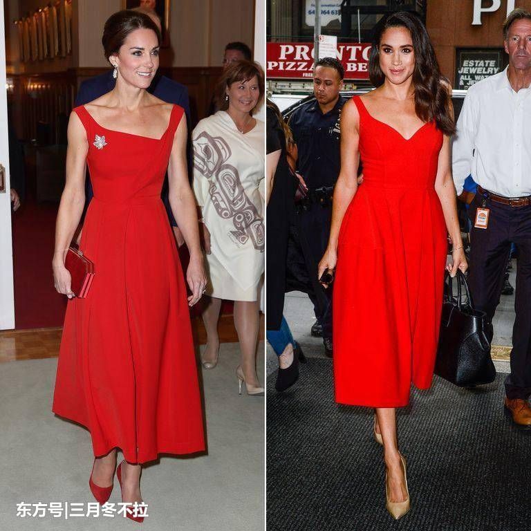 真相:谁才是真正的第一王妃?戴妃之后，梅根与凯特的时尚之争
