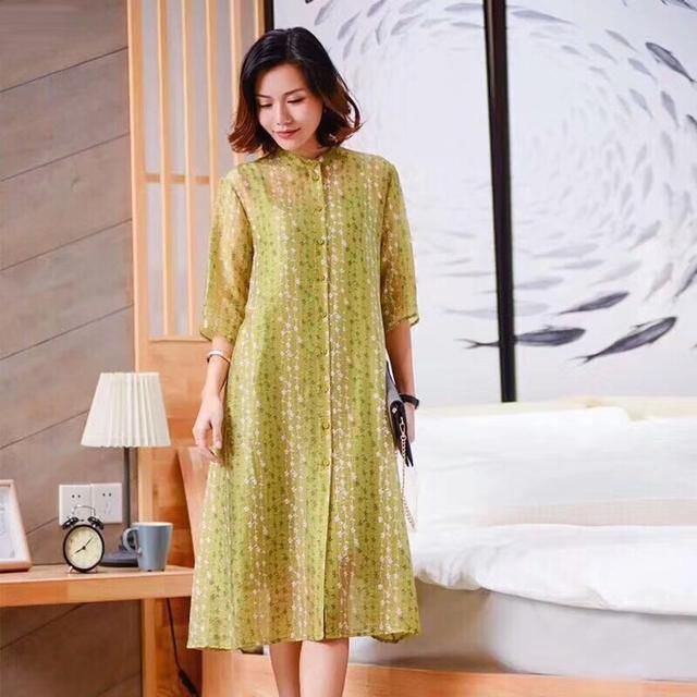 今夏最舒服的连衣裙，新中式改良旗袍！穿出东方女性的雅韵风情！