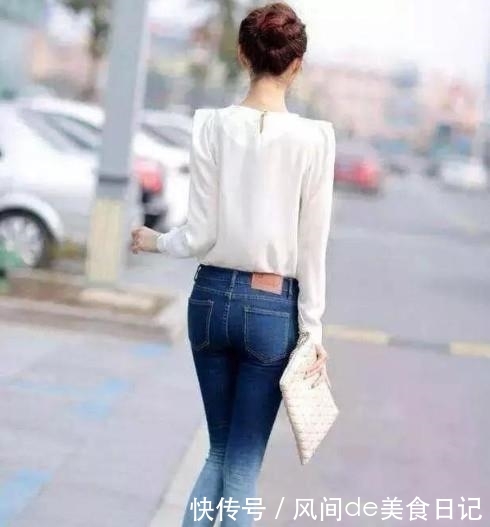 『美女』时尚穿搭 青春洋气的牛仔裤美女, 展现美姿谁与争锋!