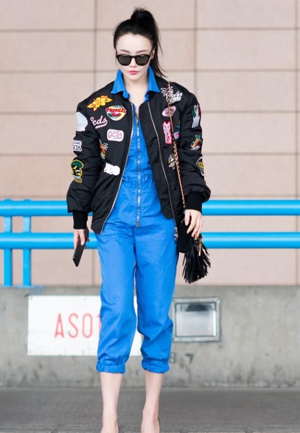 冉莹颖这样穿美girl变酷girl，一声不响又让人惊艳一把！