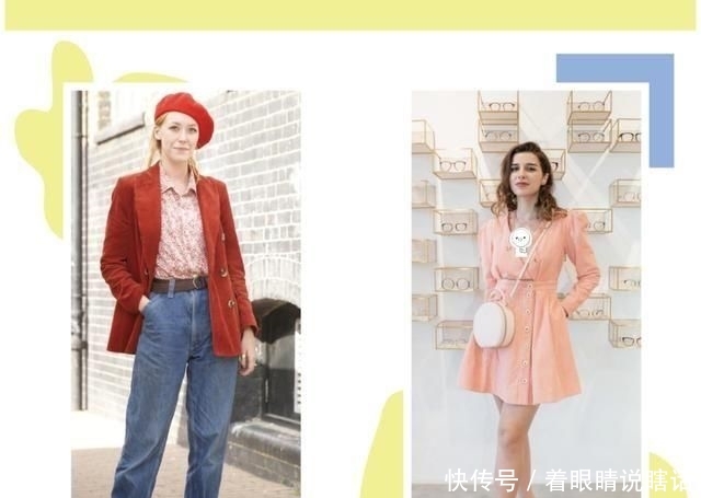 『气质』早春不能错过的流行时尚,穿上灯芯绒真是有气质,优雅有魅力