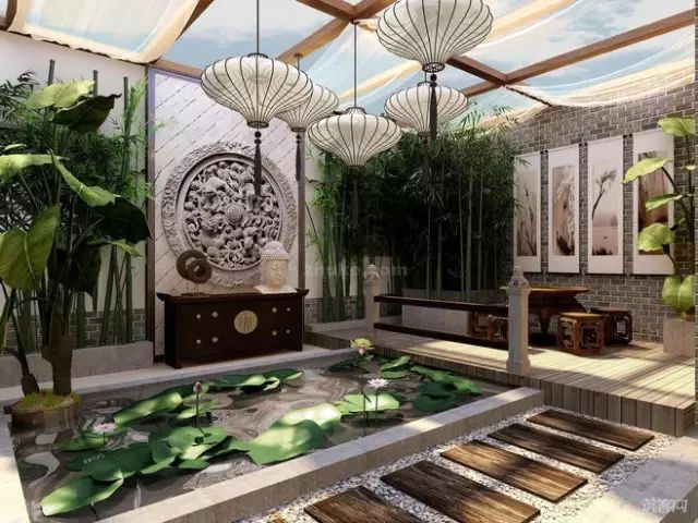 庭院深深，中式庭院 · 怡然自得