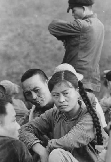 老照片，1962年自然灾害10万人逃往香港