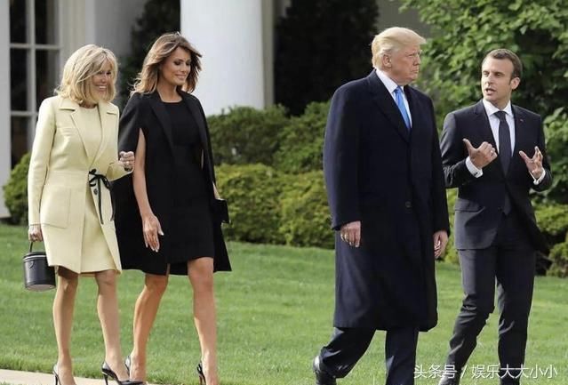 48岁vs65岁，美法第一夫人pk，特朗普大赞布里吉特，网友：真瞎