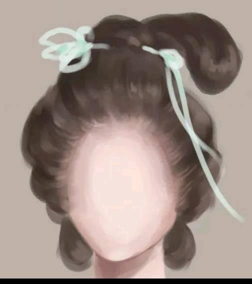 心理测试:4款古代发型凭直觉选一款，测你是真聪明还是装聪明?