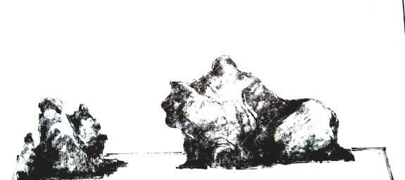  『独钓寒江雪』山石盆景怎么制作？经典案例图解
