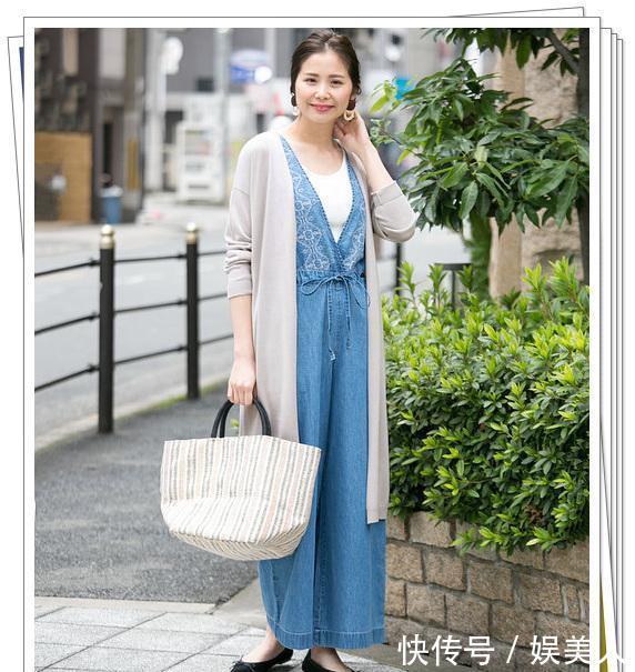  感觉■穿上就变时尚的“长开衫”look，充满感觉的日系成熟穿搭分享