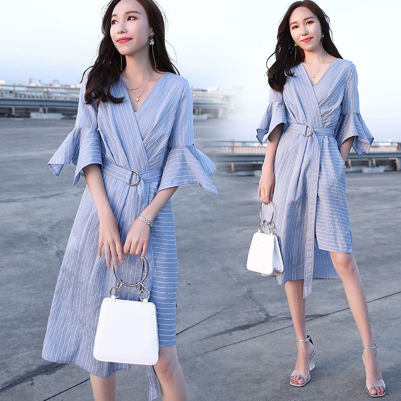 7月新鲜出炉的“衬衫裙”一夜蹿红!30女人都爱穿，洋气超美嫩