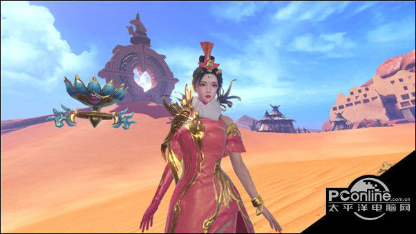 赤足踏莲武动乾坤完美时装彰显女性魅力