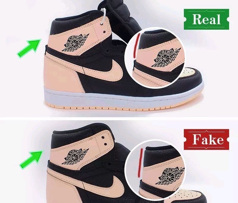  #黑粉#Aj1黑粉脚趾高风险？真与假的比较有多真实？
