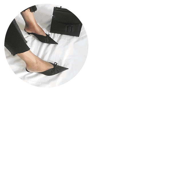 时髦办｜我的大长腿，是尖头深V穆勒鞋宠出来的！