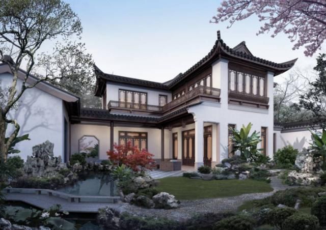 11栋中国最美四合院别墅，第一栋最惊艳，设计太赞了