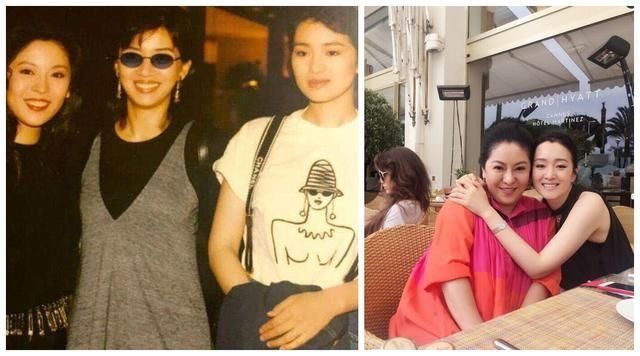 看到向太陈岚年轻的照片,网友:才明白为何向华