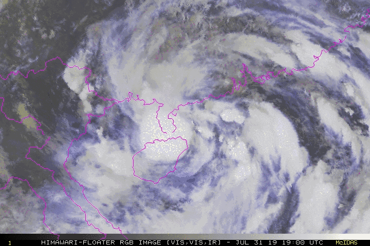 即将再次登陆!小台风韦帕登陆后还要增强，华南大风大雨还得继续