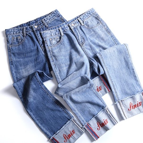 从来都穿打底裤的老婆，今天换上这款阔腿裤后，简直美呆了