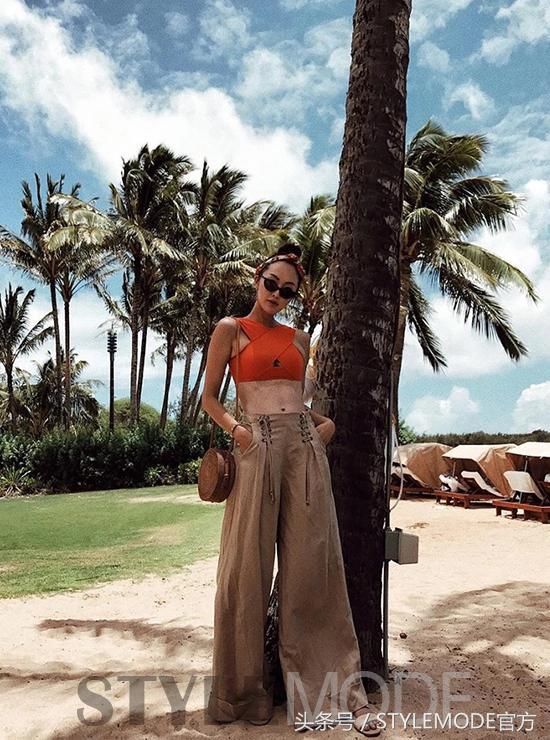 背心搭阔腿裤，大写加粗的高级清凉夏装！
