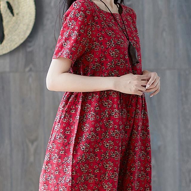 难以置信!现代女人都喜欢的棉麻裙，款款洋气显嫩，连背影都美爆