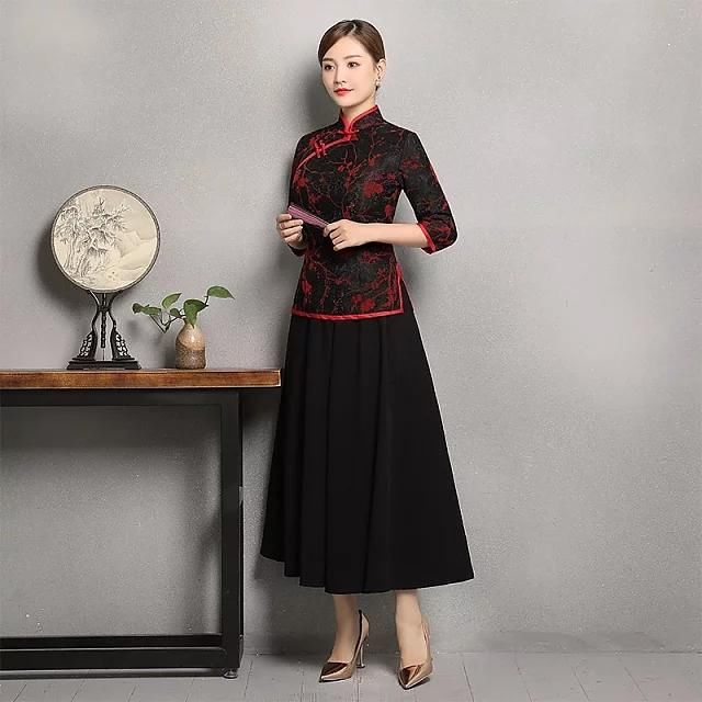 新款唐装旗袍，时尚气质，凸显最美中国韵！