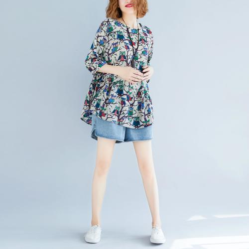 谁说棉麻越素越好看，瞧瞧下面这些棉麻装，洋气减龄又高雅，美爆