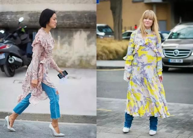 秋天这几款裙子美翻天，高圆圆、刘雯早就穿起来了！