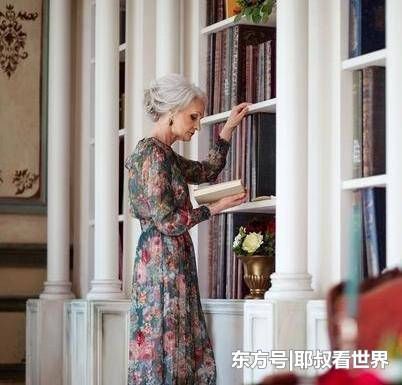  #老太太#俄罗斯八旬老太太优雅了一辈子，精致到每一根头发丝