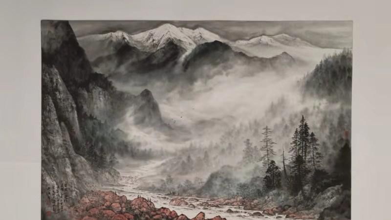  「建国」建国70周年重点推荐艺术家刘国志国画作品欣赏