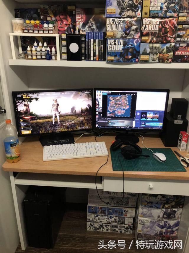 双屏吃鸡是什么感觉?绝地求生玩家分享自己组