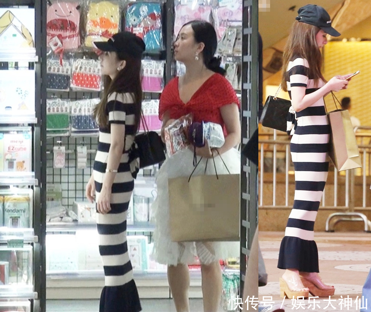 方媛身材似逆生长，怎么拍都是S型，胯宽还是腰细？