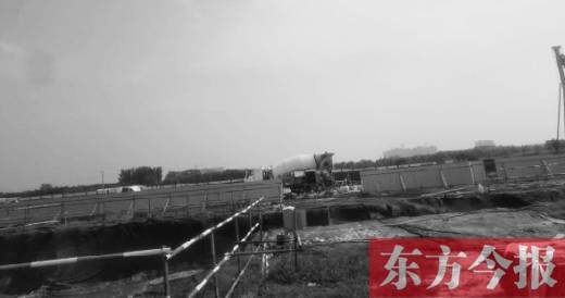 内黄县俩楼盘一处未进场 一处刚开挖 震撼认