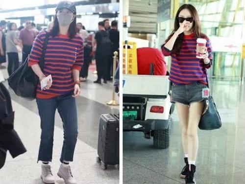 蒋欣穿直筒裤与辣妈霍思燕撞衫，居然一点儿没输！重回颜值巅峰