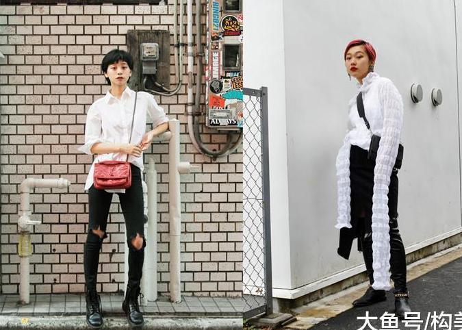 谁说夏天只有彩色? 经典黑白配一样好看