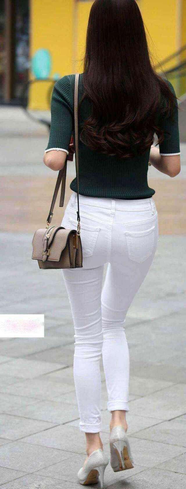 紧身裤上身洋气十足, 女人这样更精致, 姐妹来我家串门也不怕了