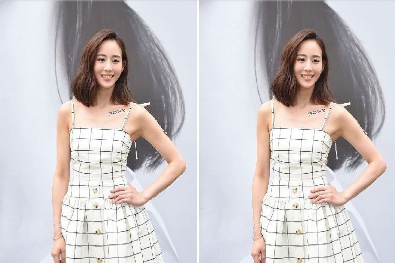 张钧宁穿吊带裙捞金女人味十足，简直就像一个迷人的妖精!