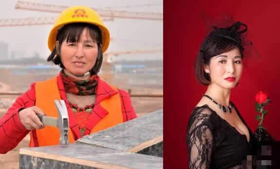3分长相7分打扮，农民工的妻子化妆后，连丈夫都不敢相认