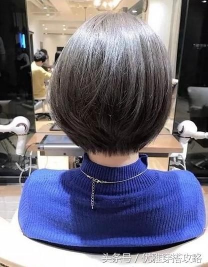 2018年流行“波波头”短发7款，30-40岁的职场女性，不用天天打理
