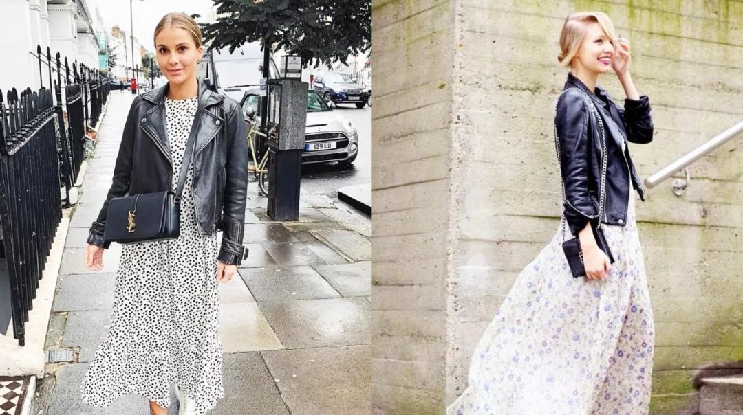  搭配碎花裙：春日清风徐来,碎花裙扬起裙摆美得刚刚好~