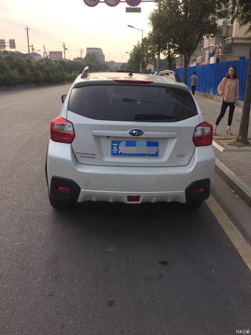  进口■8万买的二手斯巴鲁XV：全时四驱SUV，翼豹底盘，还是全进口！