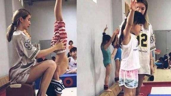 『退役』她是跳水女神,退役当瑜伽教练,29岁身材傲人,后背纹身很精致