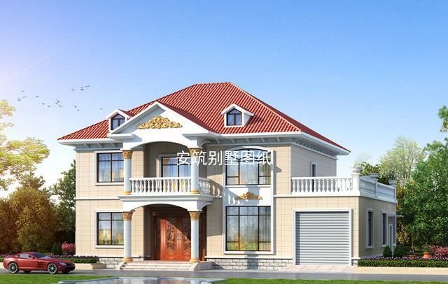  [小别墅]晒晒沈爷爷的农村小别墅，豪华大气，大门都花了一万，