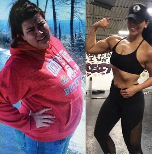 美国一母亲因太胖被儿子嫌弃，怒减68公斤，成网红辣妈