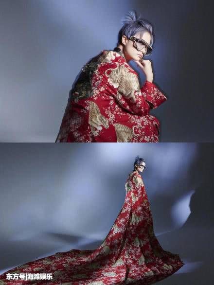 李宇春在穿上了淡紫色蛋糕裙之后，网友终于是get到了她的美!