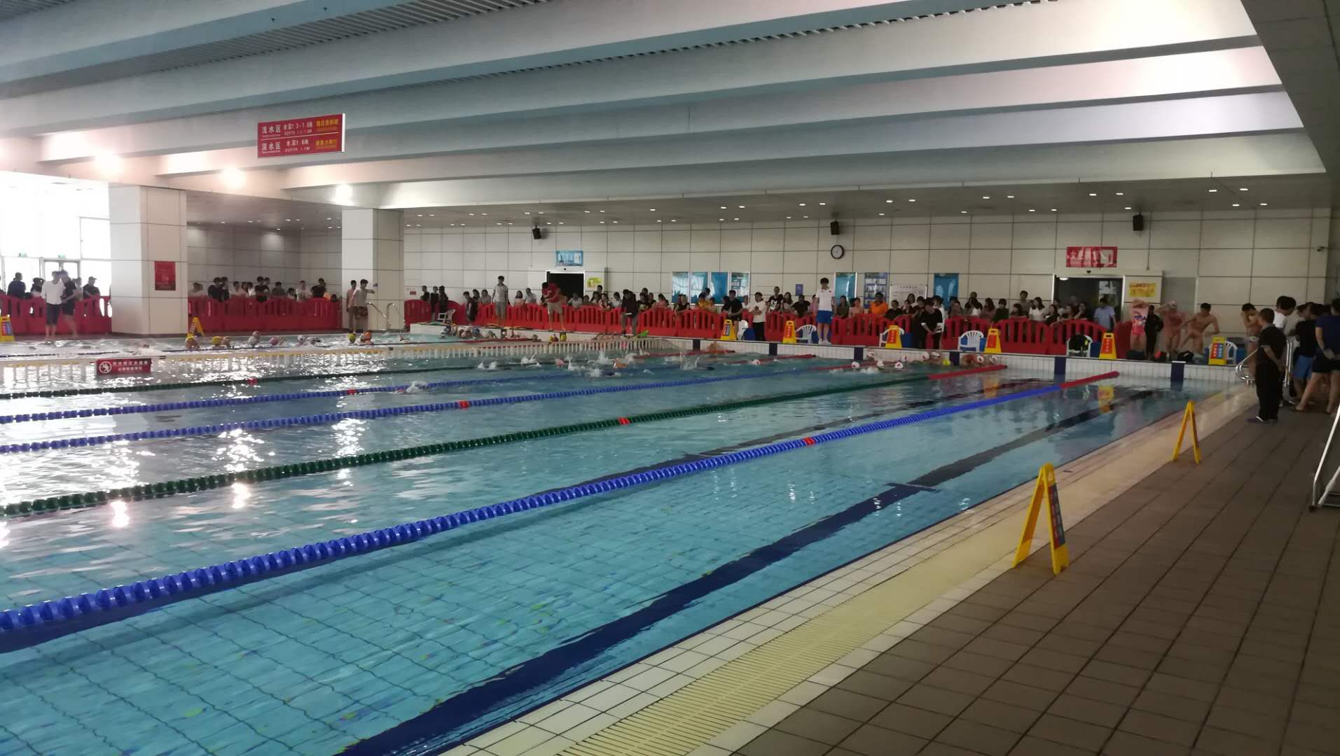 2018年绍兴市局长杯幼儿游泳比赛(第一站)在
