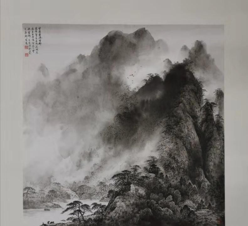  「建国」建国70周年重点推荐艺术家刘国志国画作品欣赏