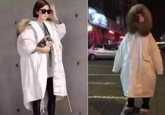 最尿性的买家秀，图二像个拖把，图四像个雪人，最后一个离婚现场