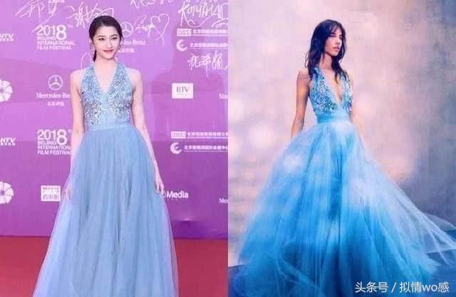 女星穿衣VS模特，热巴杨幂美翻，被关晓彤霍思燕的乡土气息击败