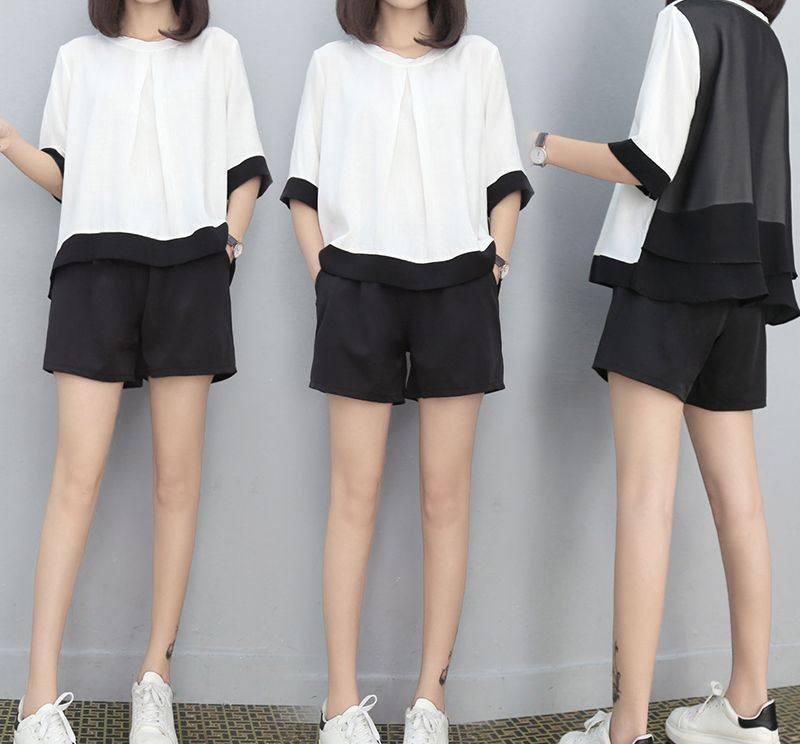 夏季还是短裤套装最受欢迎，穿着凉爽舒适又有型，轻便洋气显年轻