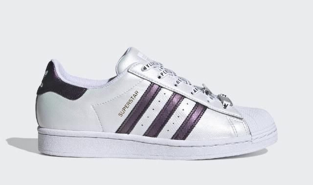  【adidas】电光紫点缀！贝壳头 adidas Superstar 新配色下月发售